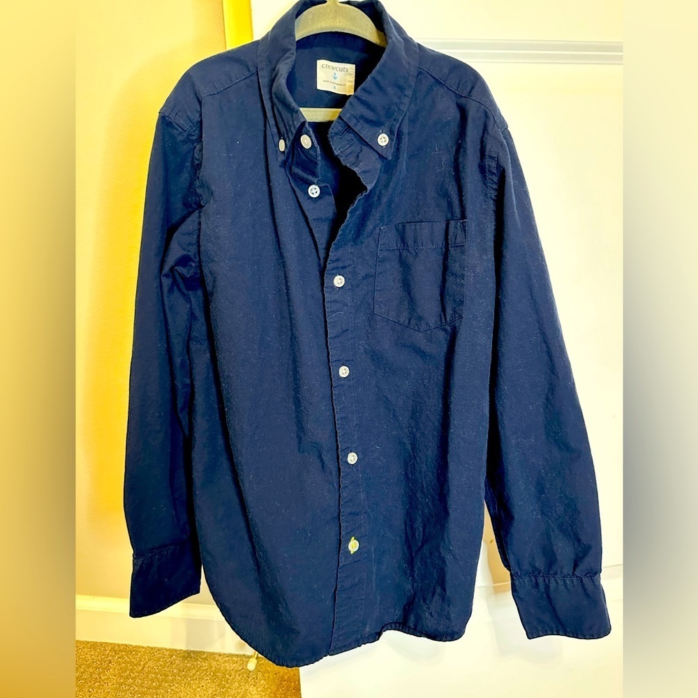 J. Crew Boys Size 8 Button-down Long sleeve shirt